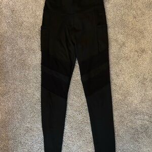 Black High-Waisted Leggings